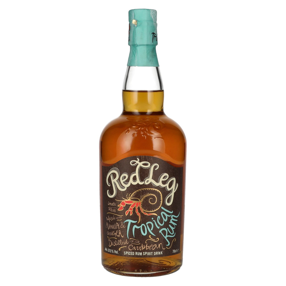 RedLeg Tropical Spiced Rum 37.5% ABV 0.7l
