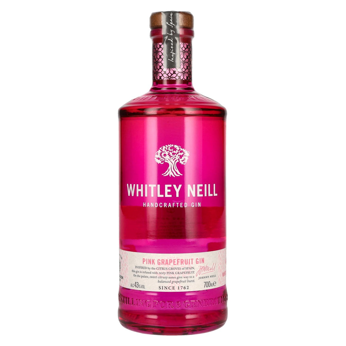 Whitley Neill PINK GRAPEFRUIT GIN 43% vol. 0.7 l