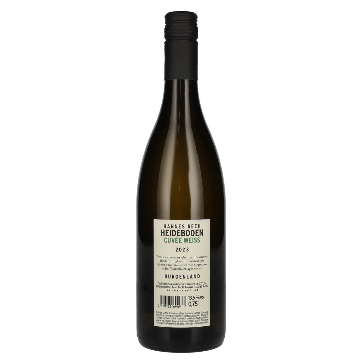 Hannes Reeh Heideboden Cuvée Blanc 2023 13,5 % vol. 0,75 l