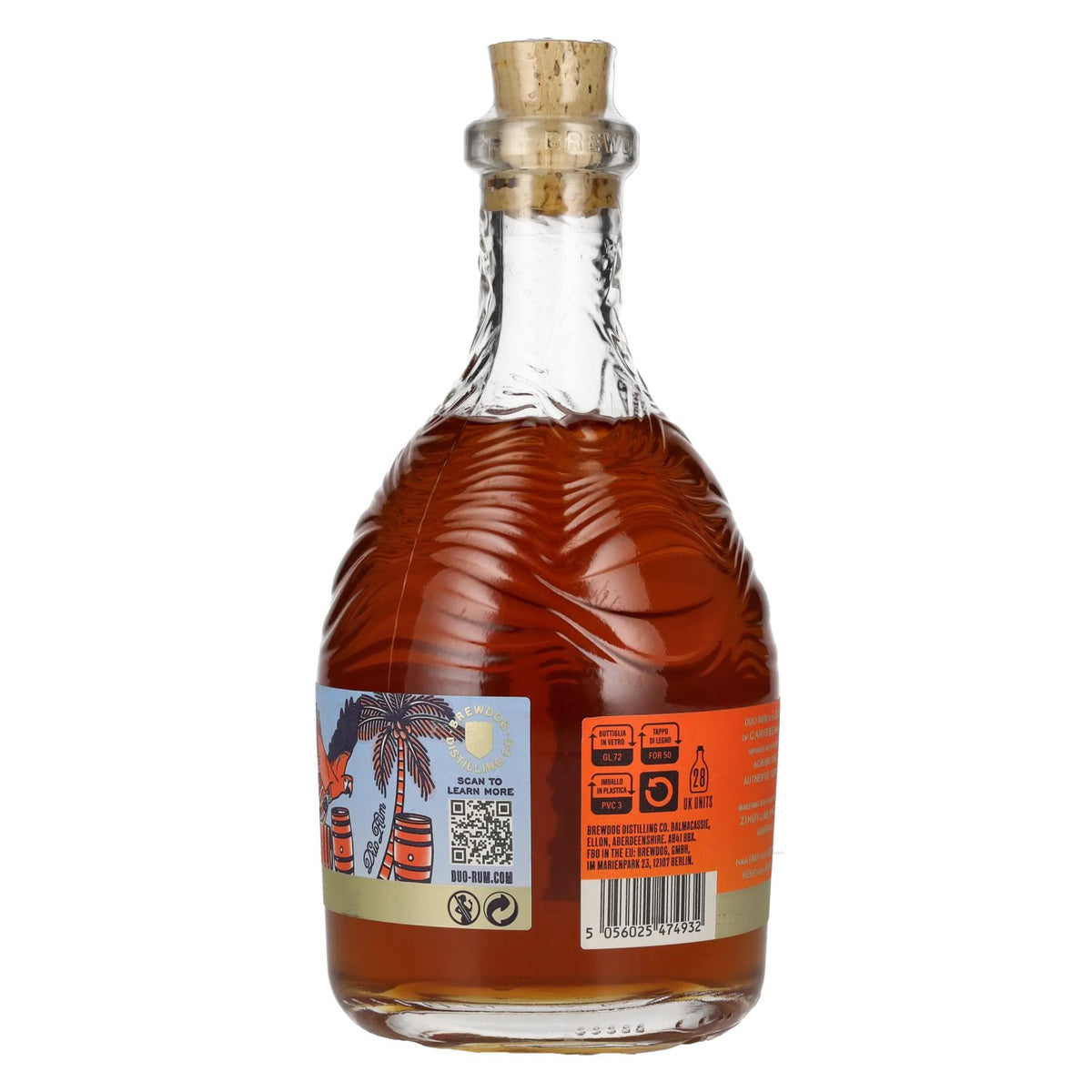 BrewDog Duo Spiced Rum 40% vol. 0,7 l