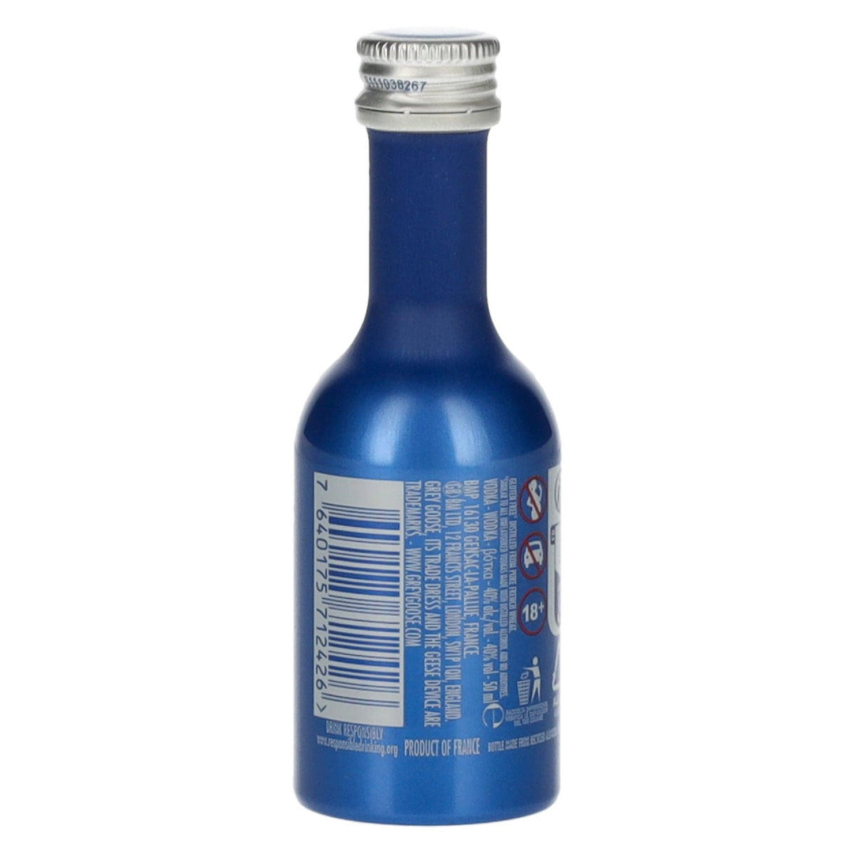 Grey Goose Vodka 40% ABV 0.05l aluminium can