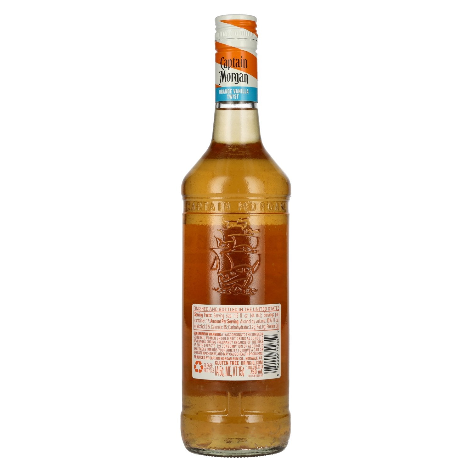 Captain Morgan Summer Edition ORANGE VANILLA TWIST 30% Vol. 0,75l