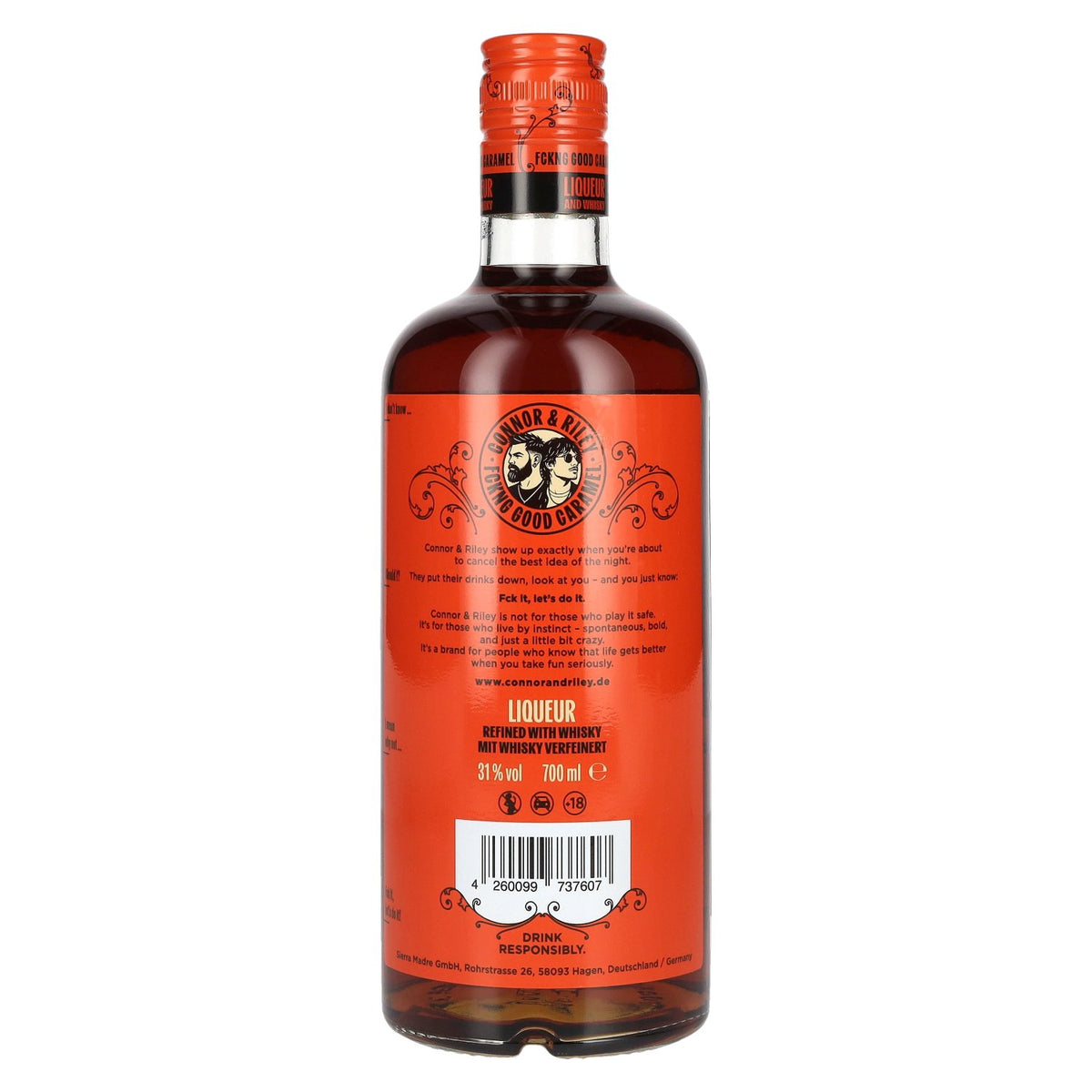 Connor & Riley Liqueur and Whisky 31% Vol. 0,7l
