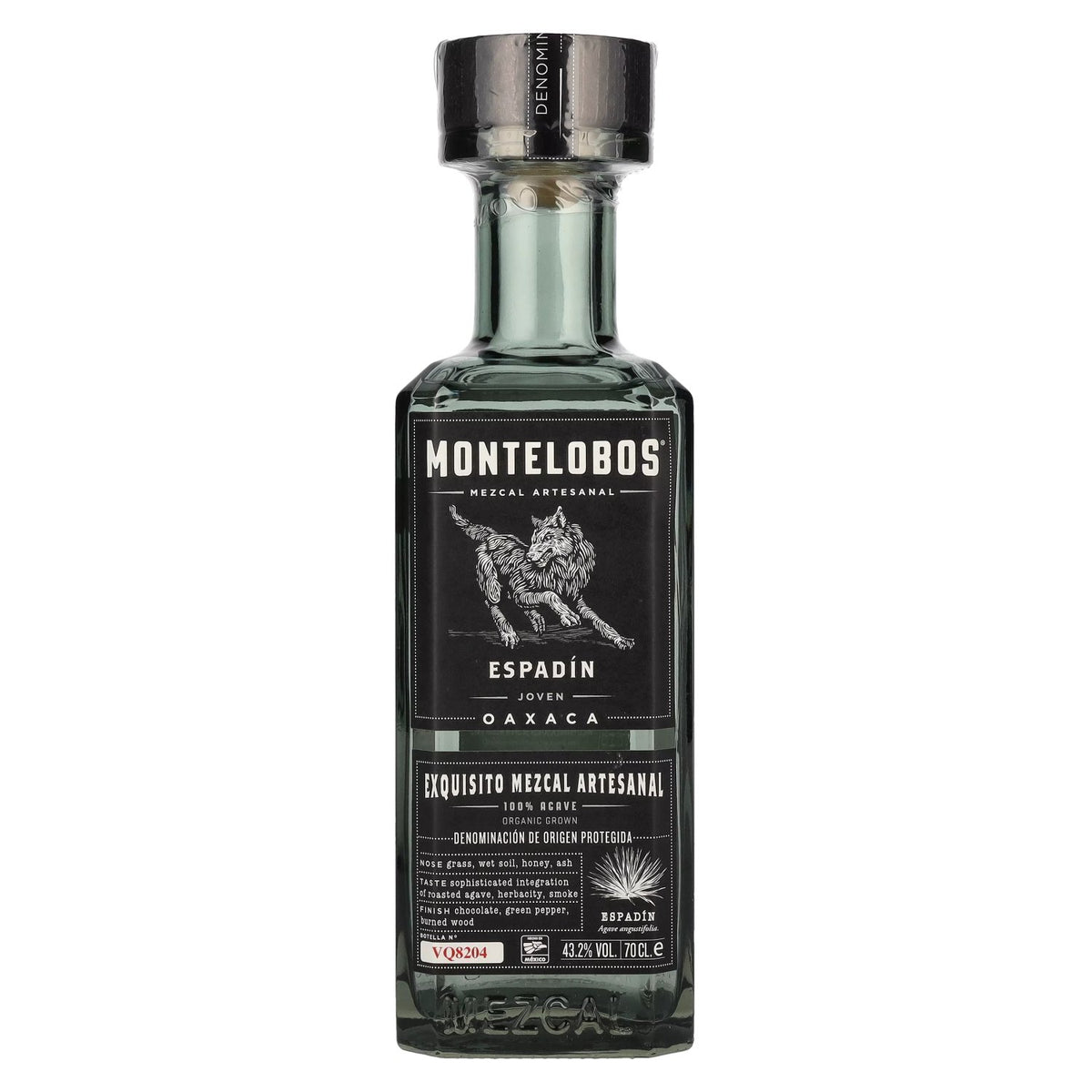 Montelobos ESPADÍN Joven 100% agave mezcal artesanal 43,2% vol. 0,7 l