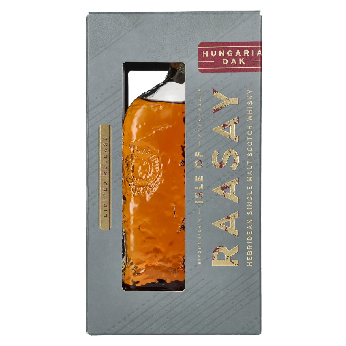 Isle of Raasay Hungarian Oak Single Malt Limited Release 50% vol. 0,7 l in geschenkverpakking