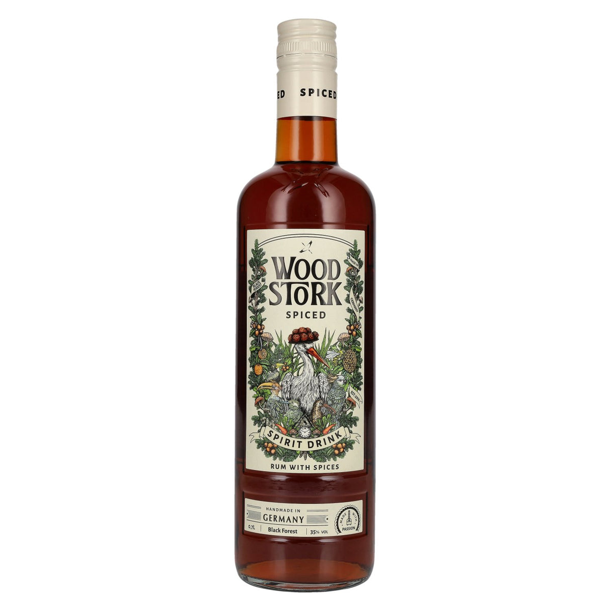 Wood Stork Spiced Black Forest Spirit 35% ABV 0.7l
