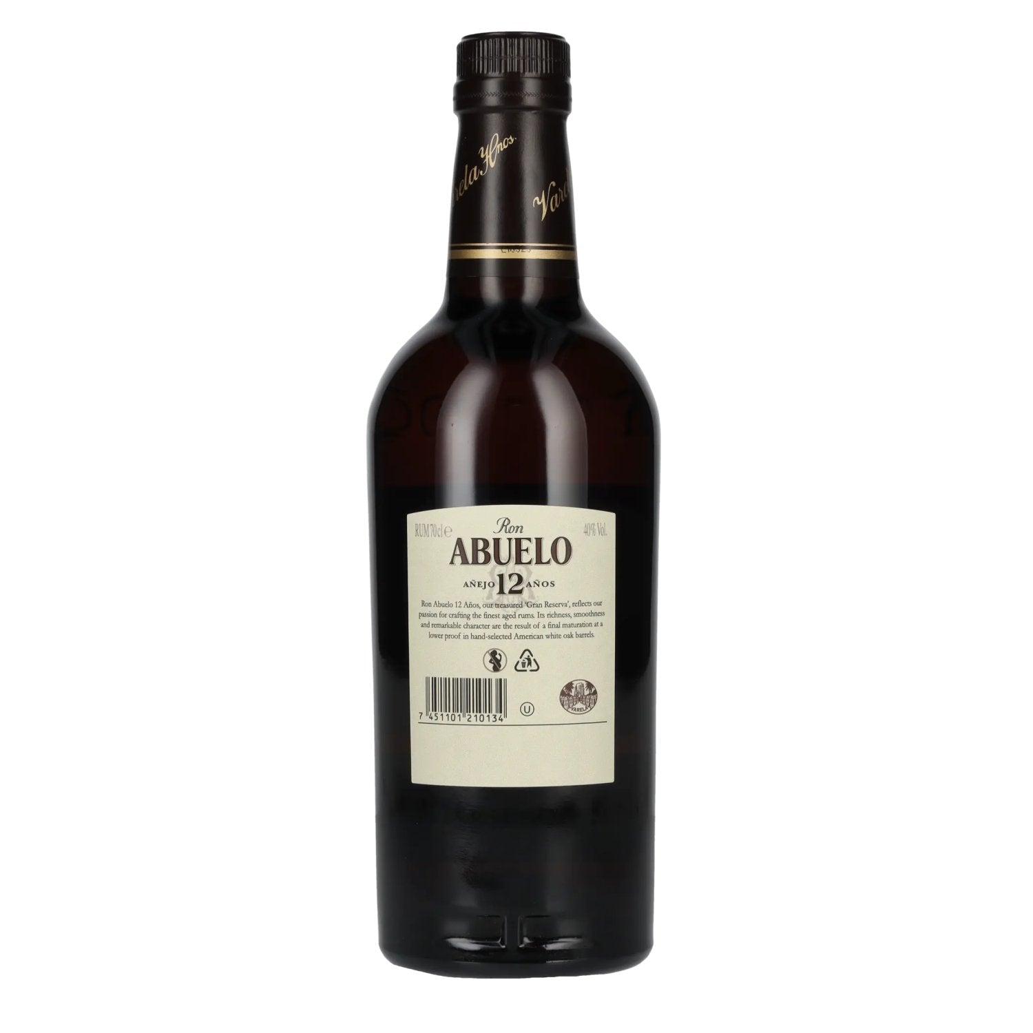 Ron Abuelo Añejo 12 Años 40% vol. 0,7l