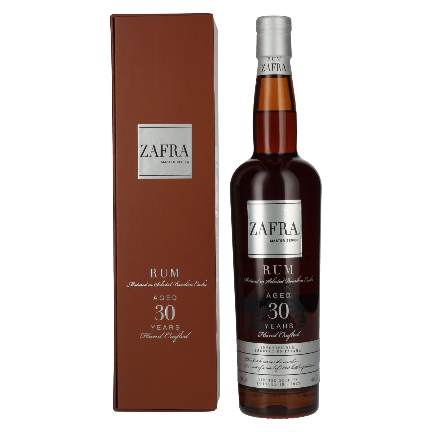 Zafra 30 Years Master Series Limited Edition 2023 40% Vol. 0,7l in geschenkverpakking