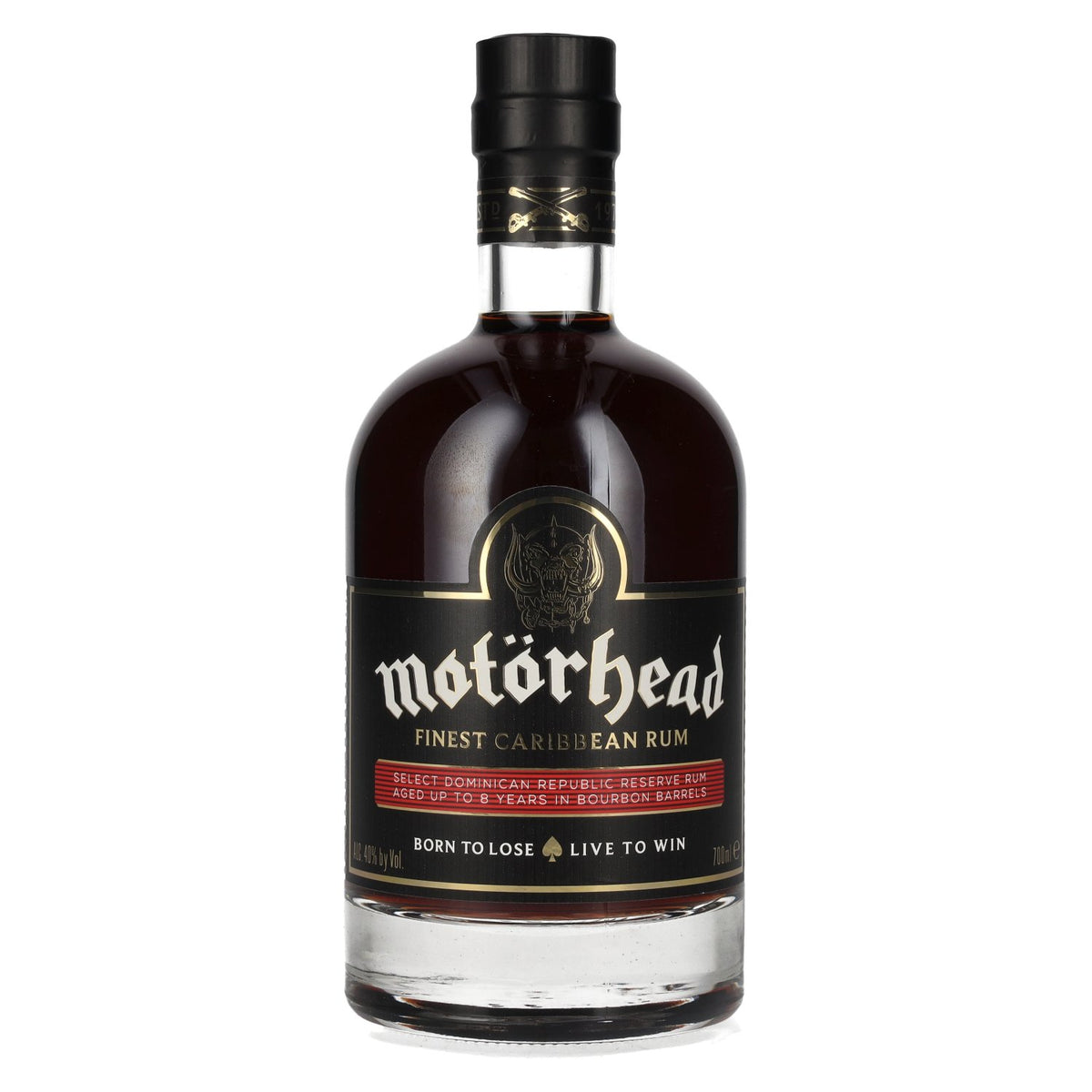 Motörhead Finest Caribbean Rum 40% vol. 0.7l