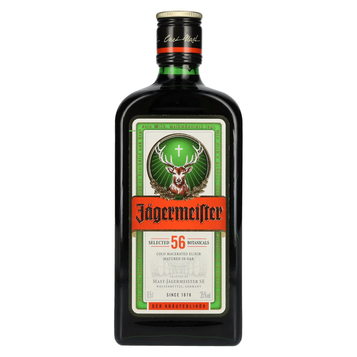 Jägermeister 35% vol., 0.5 l