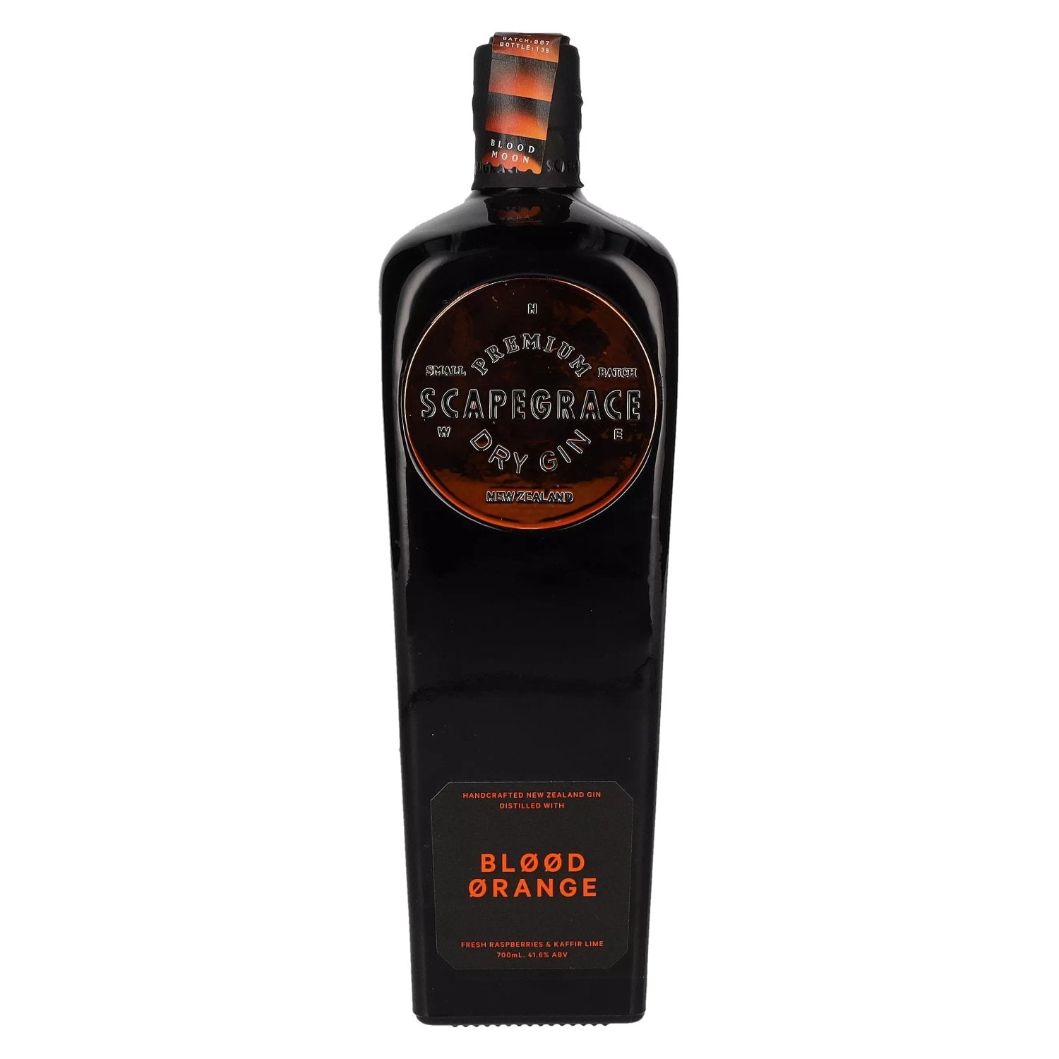 Scapegrace BLOOD MOON ORANGE Premium Dry Gin 41,6% vol. 0,7l