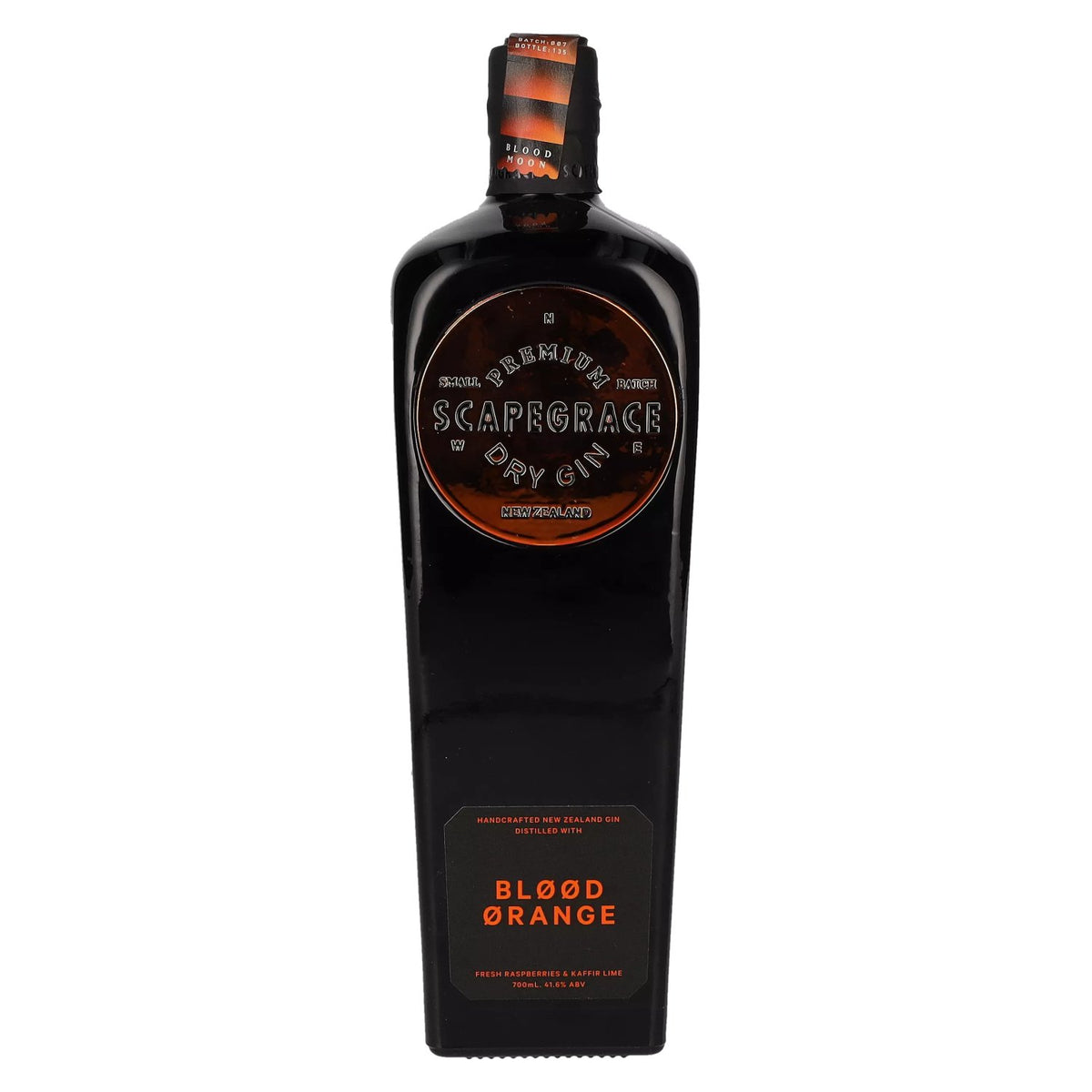 Scapegrace BLOOD MOON ORANGE Premium Dry Gin 41,6% vol. 0,7 l