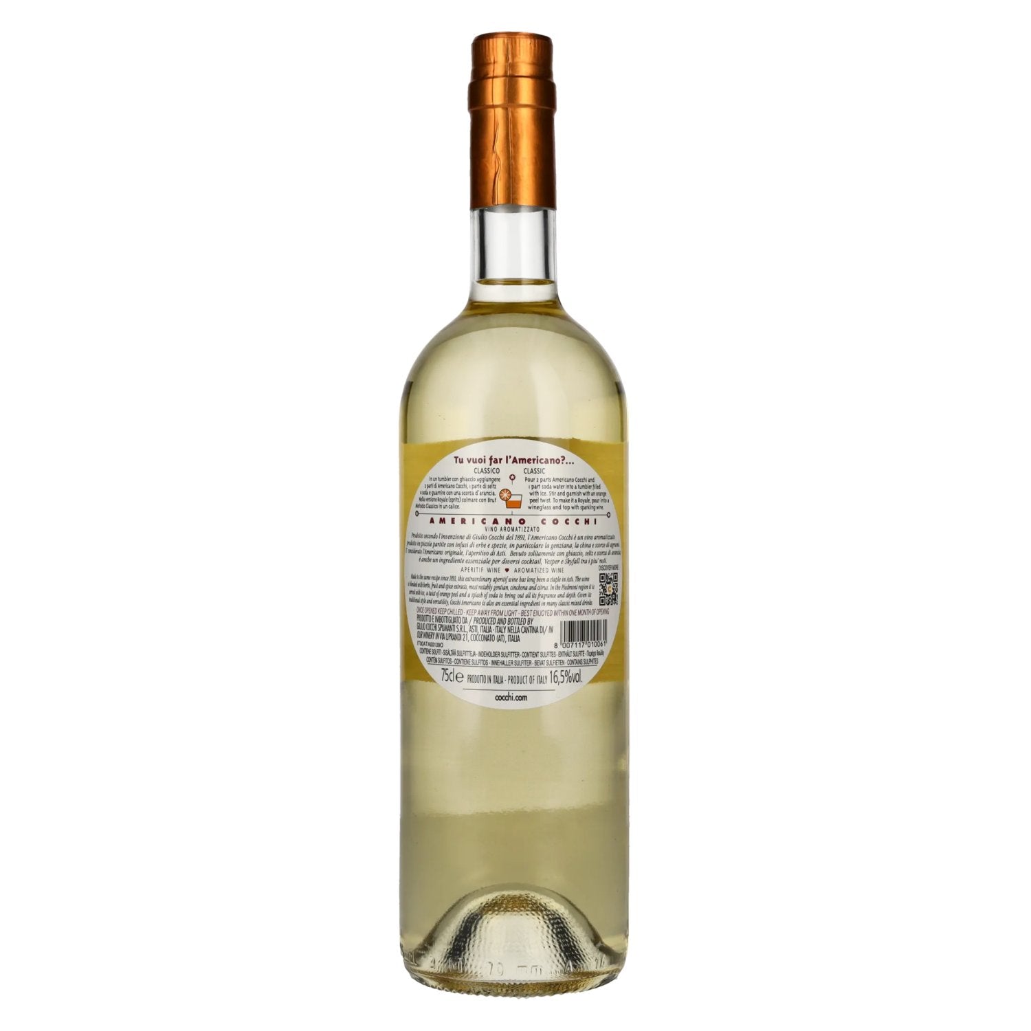Cocchi Aperitivo Americano 16,5% Vol. 0,75l