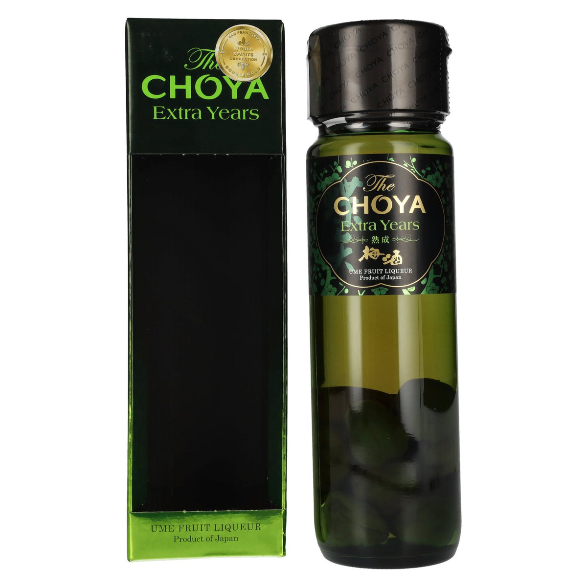 The Choya Extra Years Ume Fruit Liqueur 17% ABV, 0.7 litres, in a gift box