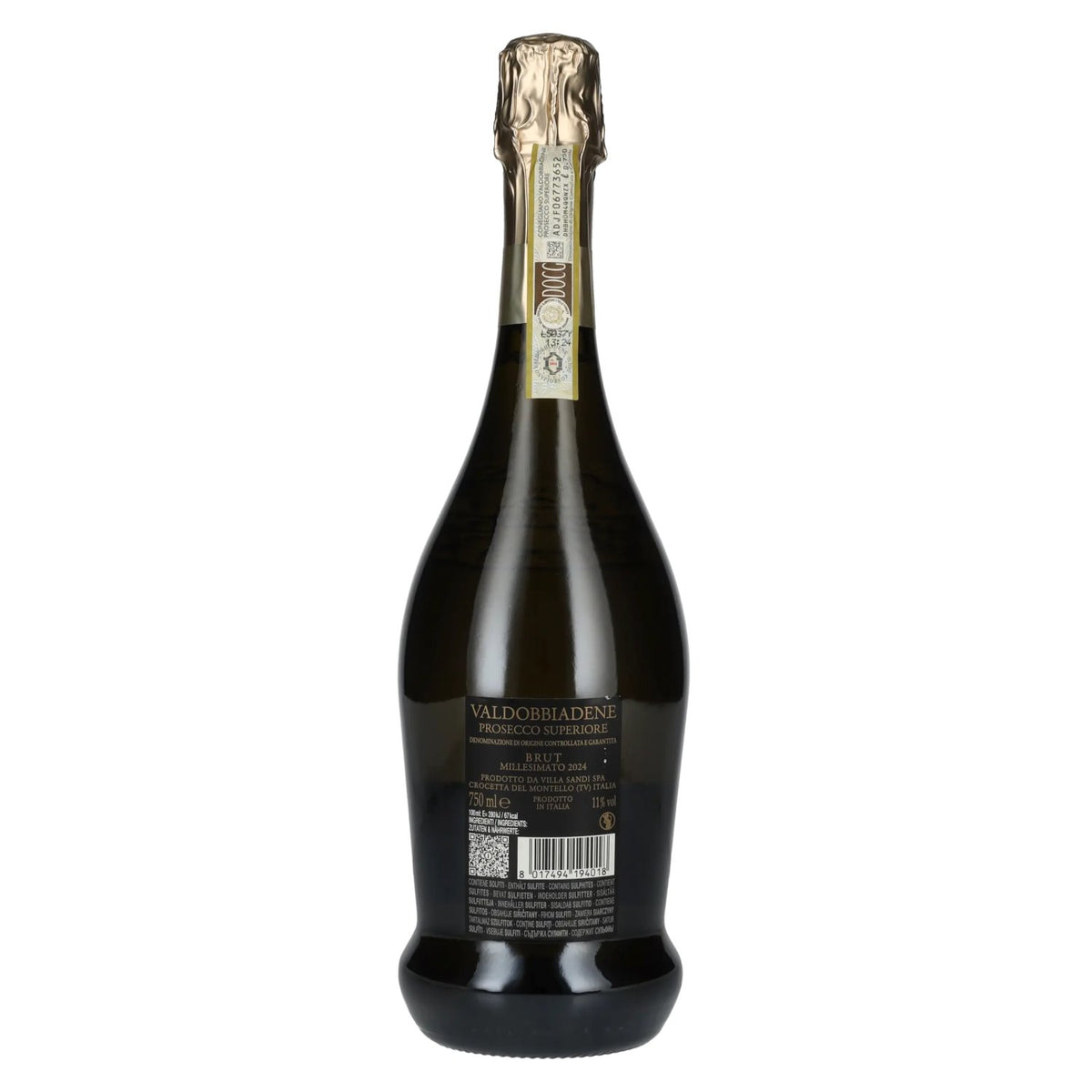 Villa Sandi Valdobbiadene Prosecco Superiore Brut Millesimato DOCG 2024 11 % vol. 0,75 l