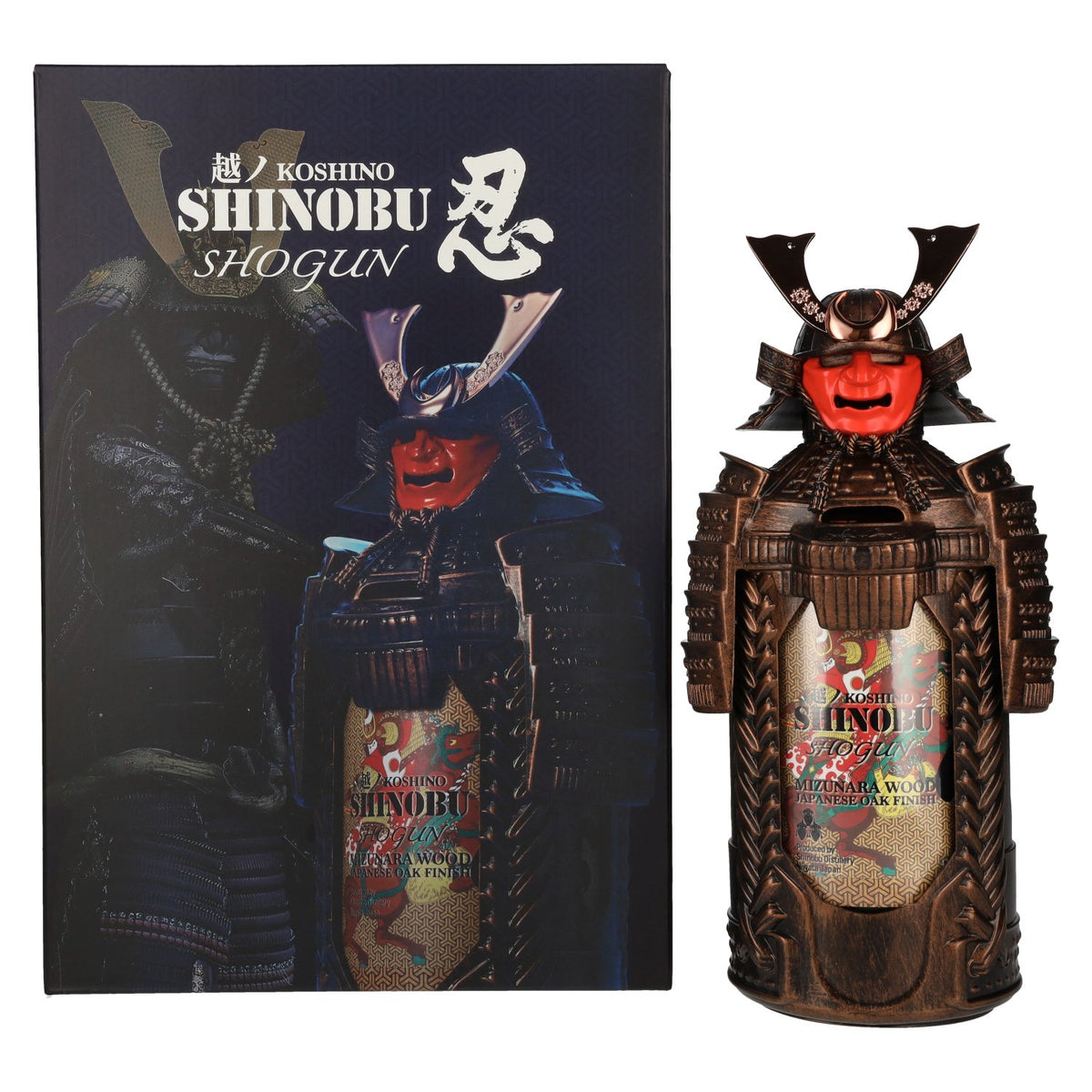 The Koshi-No Shinobu SHOGUN Blended Whisky Mizunara Oak Finish 43% Vol. 0,7l in Geschenkbox
