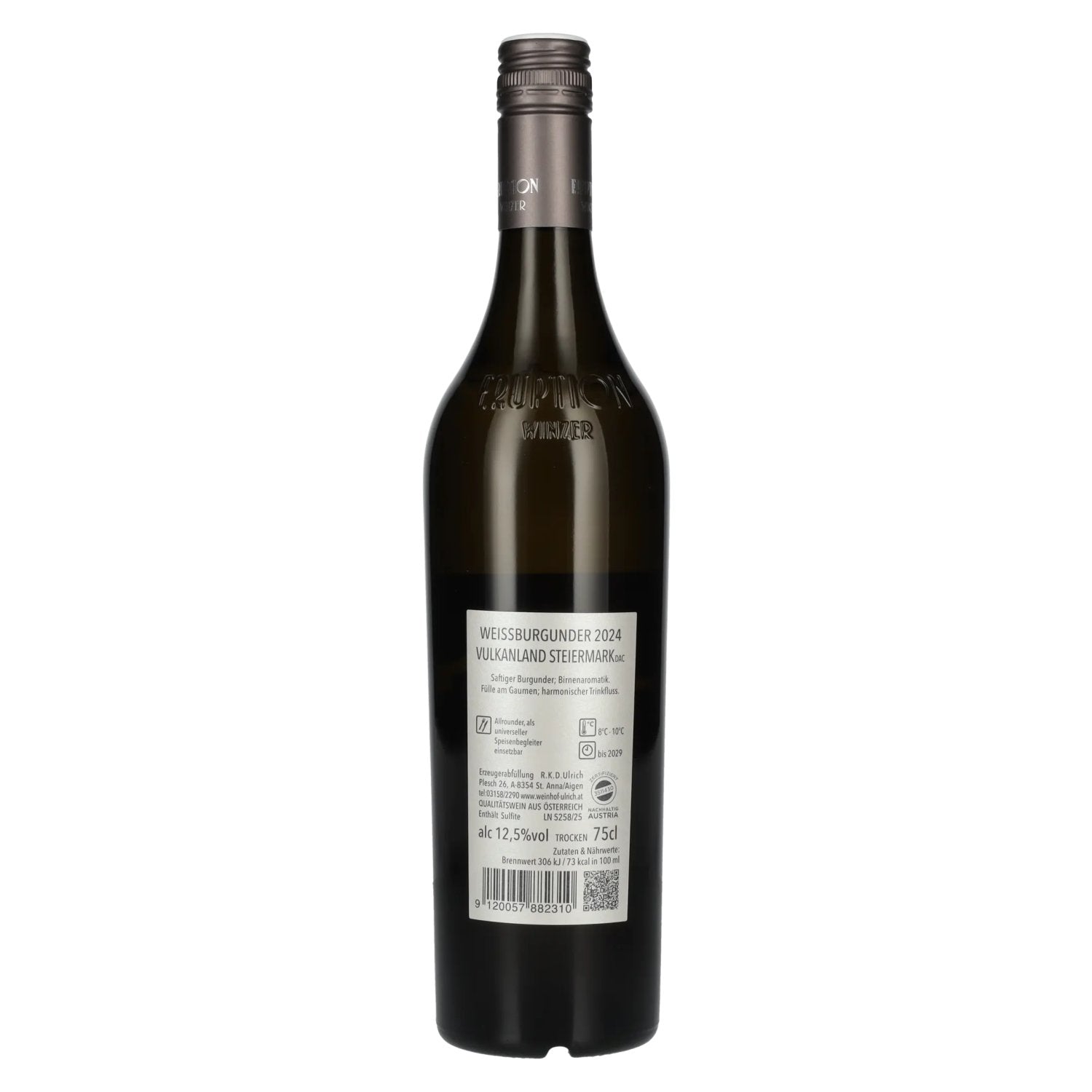 Weinhof Ulrich Pinot Blanc Vulkanland Steiermark DAC 2024 12,5% Vol. 0,75l