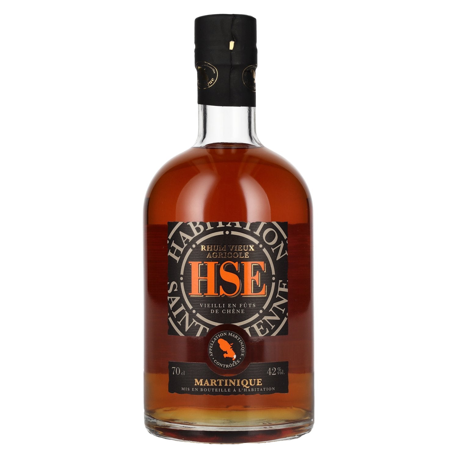 HSE Rhum Vieux Agricole Martinique 42% vol. 0,7l