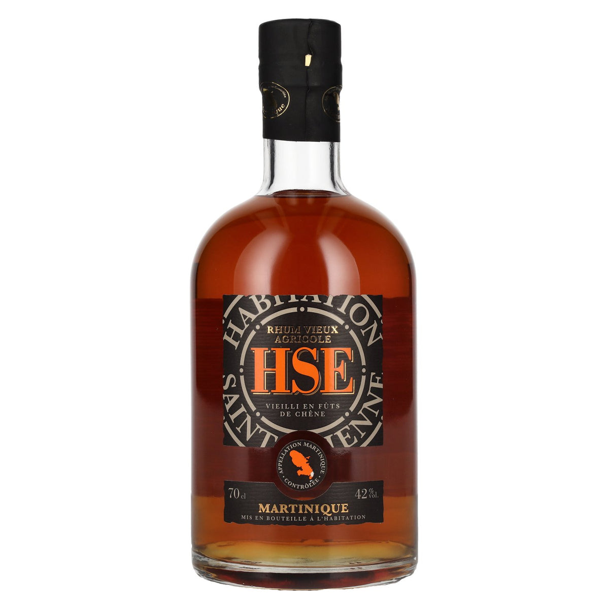 Rhum HSE Vieux Agricole Martinique 42% vol. 0.7l