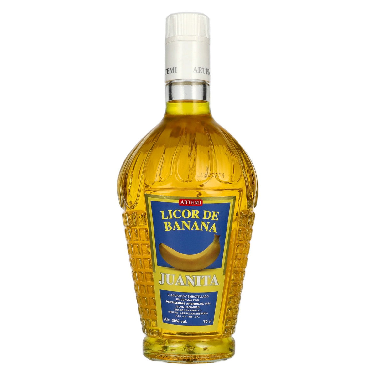 Artemi Banana Juanita Liqueur 20% ABV 0.7l
