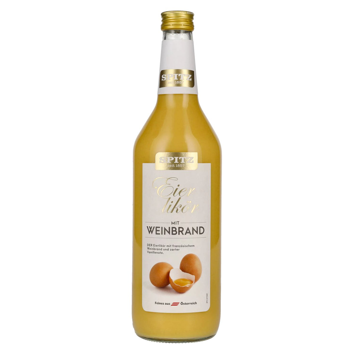 Spitz eierlikeur met brandewijn 16% vol. 1 l