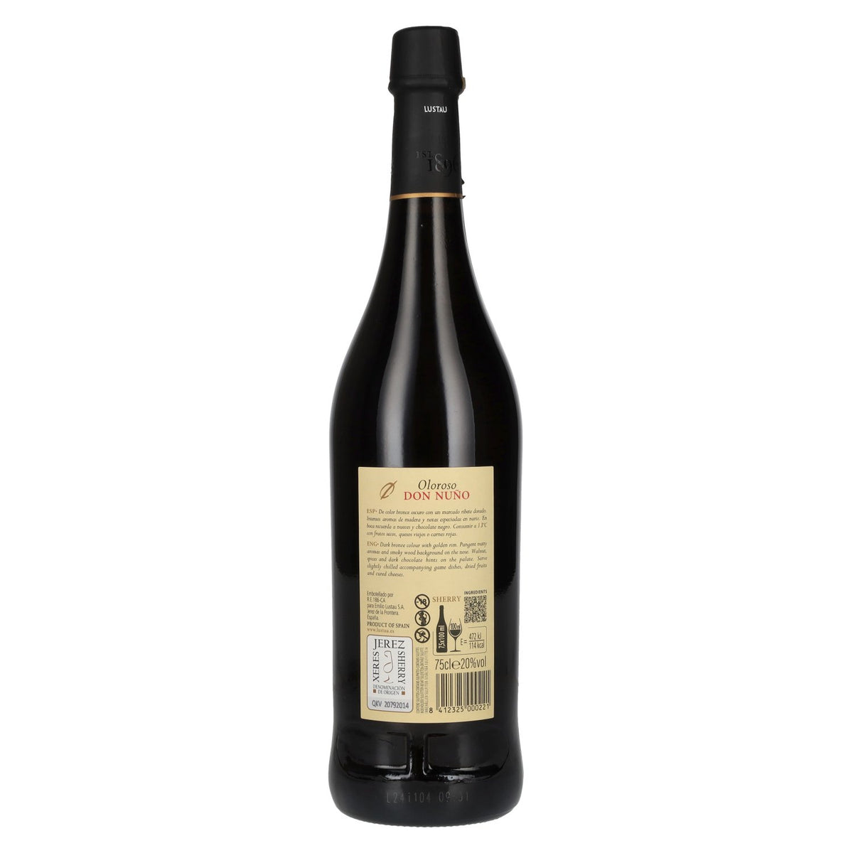 Lustau DON NUÑO Oloroso Jerez-Xérès-Sherry 20% vol. 0.75 l
