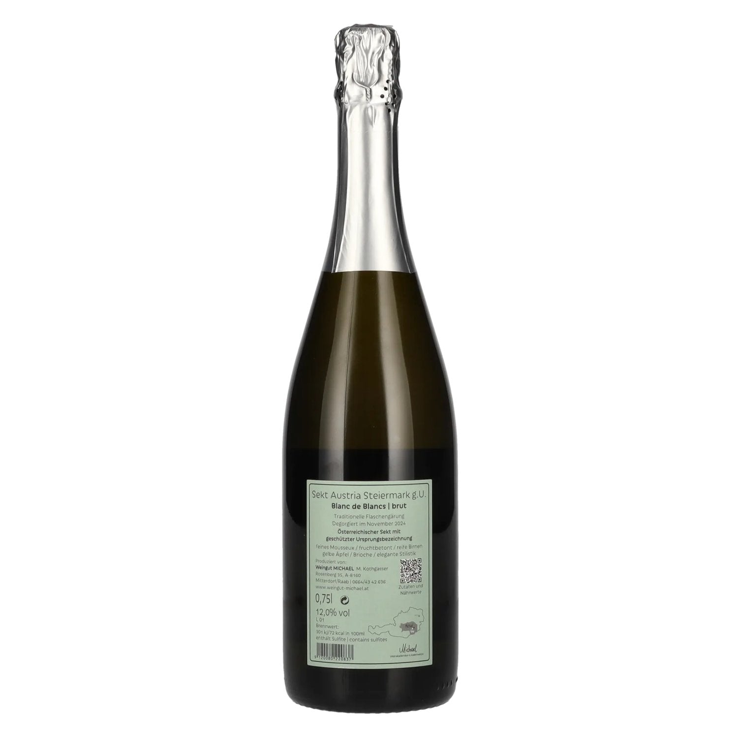 MICHAEL Sekt Brut Blanc de Blancs 12% Vol. 0,75l