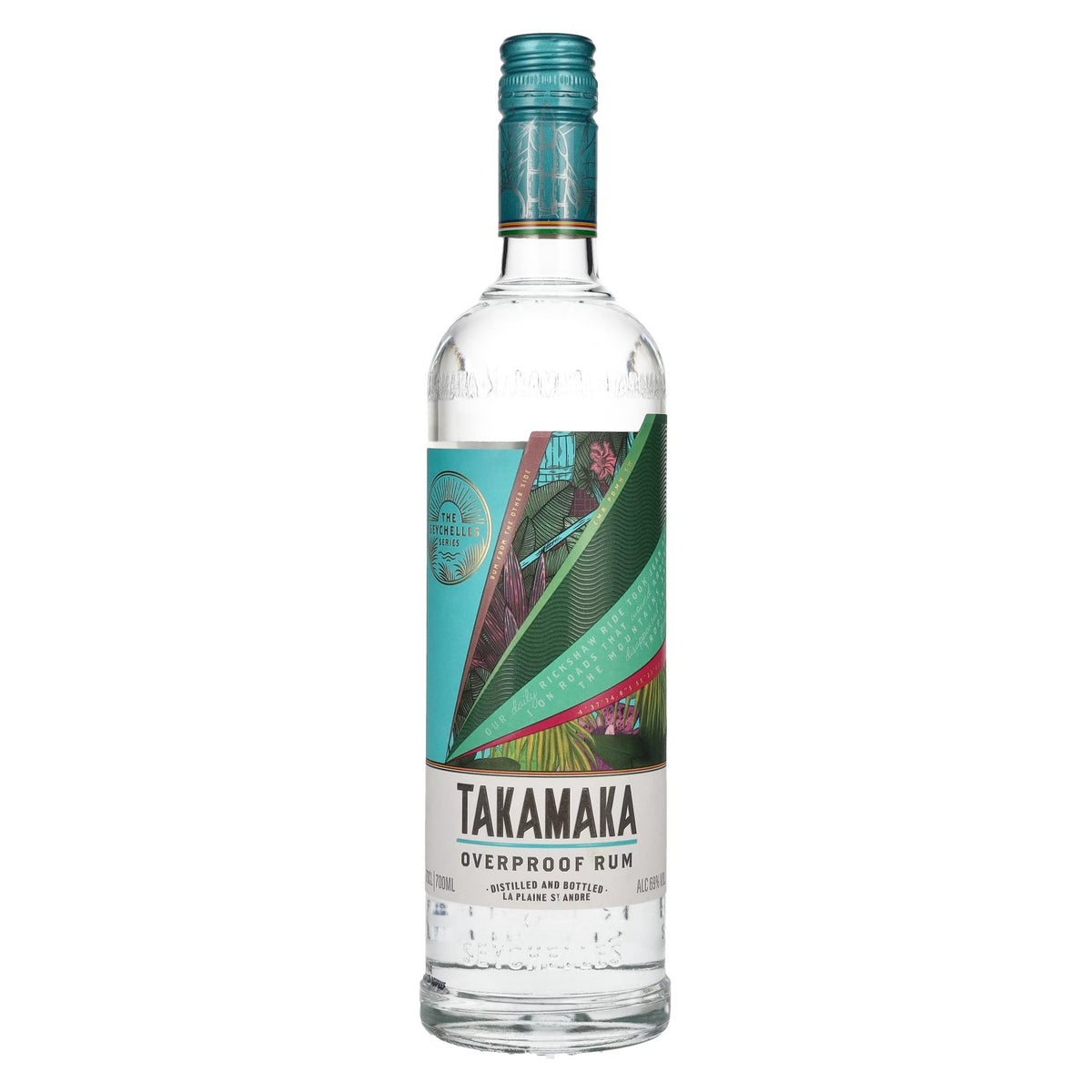 Takamaka OVERPROOF RUM 69% vol. 0.7 l
