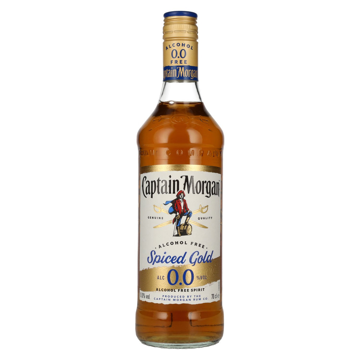 Captain Morgan Original Spiced Gold alcoholvrij 0,0 0,7 l