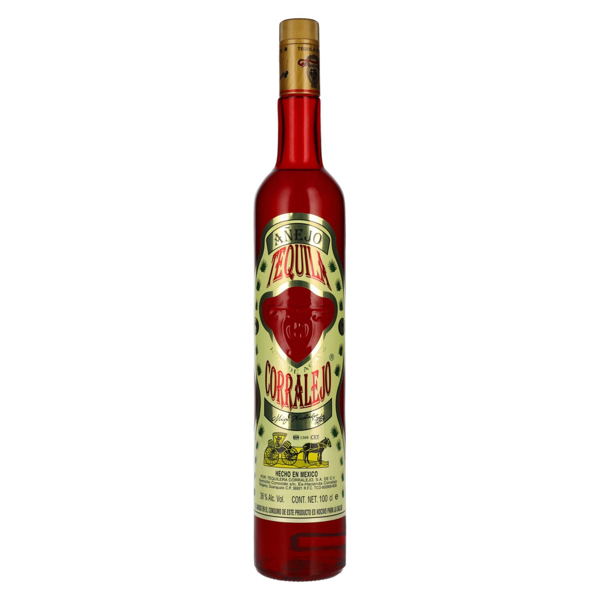 Corralejo Tequila AÑEJO 100% Agave 38% vol. 1 litre