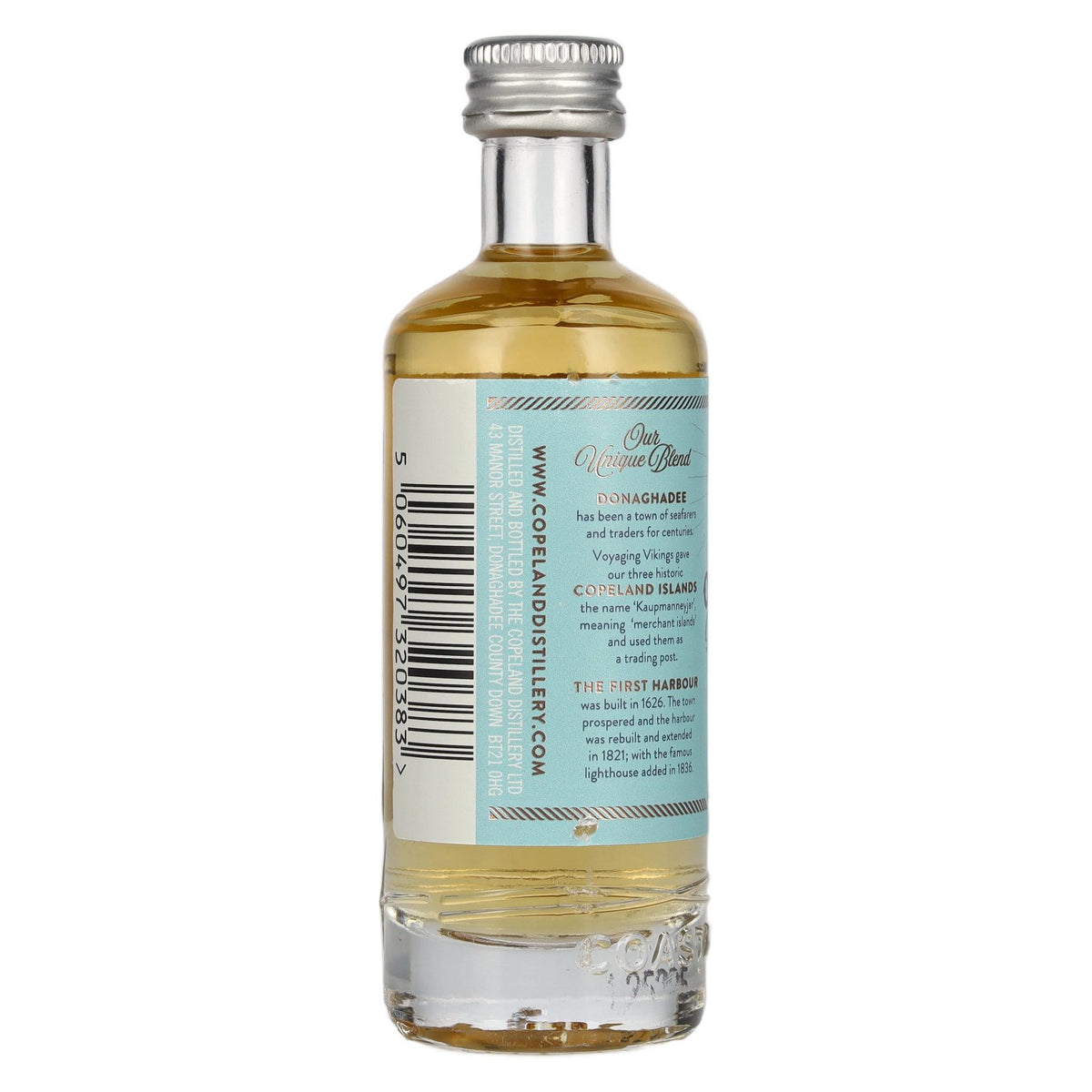 Copeland Distillery Merchant's Blended Irish Whiskey 40% vol. 0,05 l