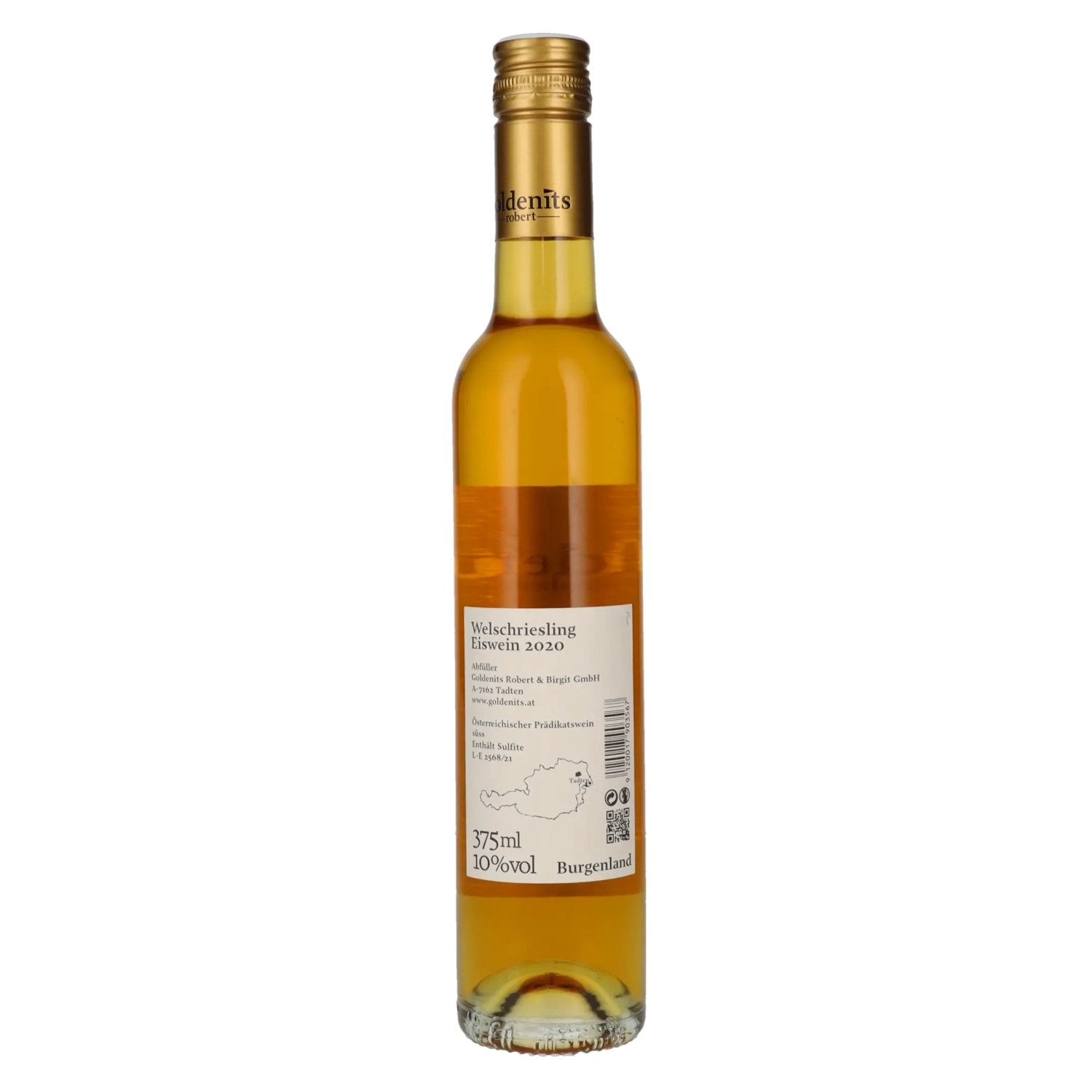 Goldenits Robert Welschriesling Eiswein 2020 10% Vol. 0,375l