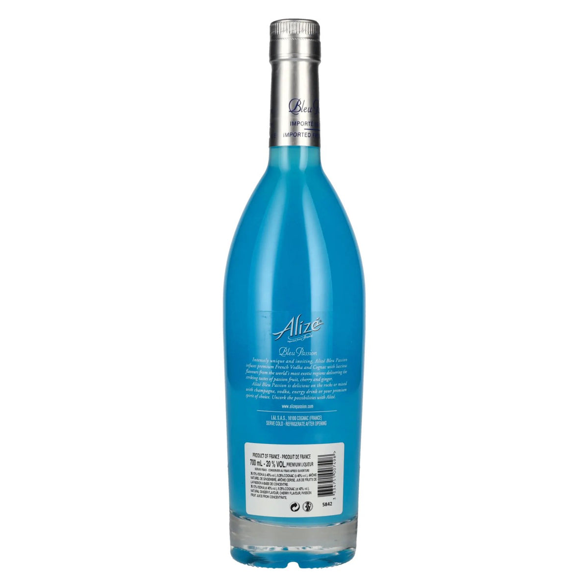 Alizé Bleu Passion Likeur 20% vol. 0,7 l