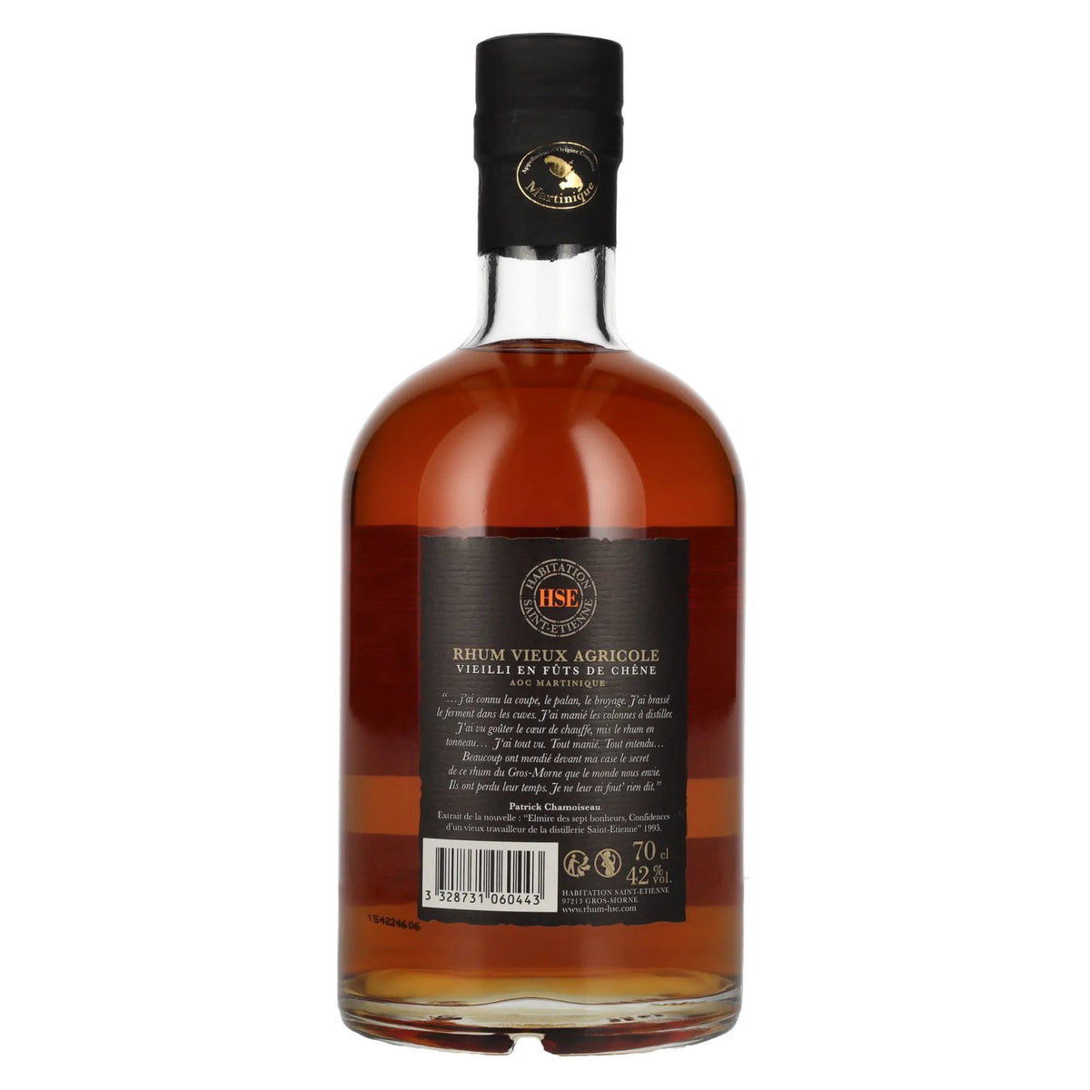 Rhum HSE Vieux Agricole de Martinique 42 % vol. 0,7 l