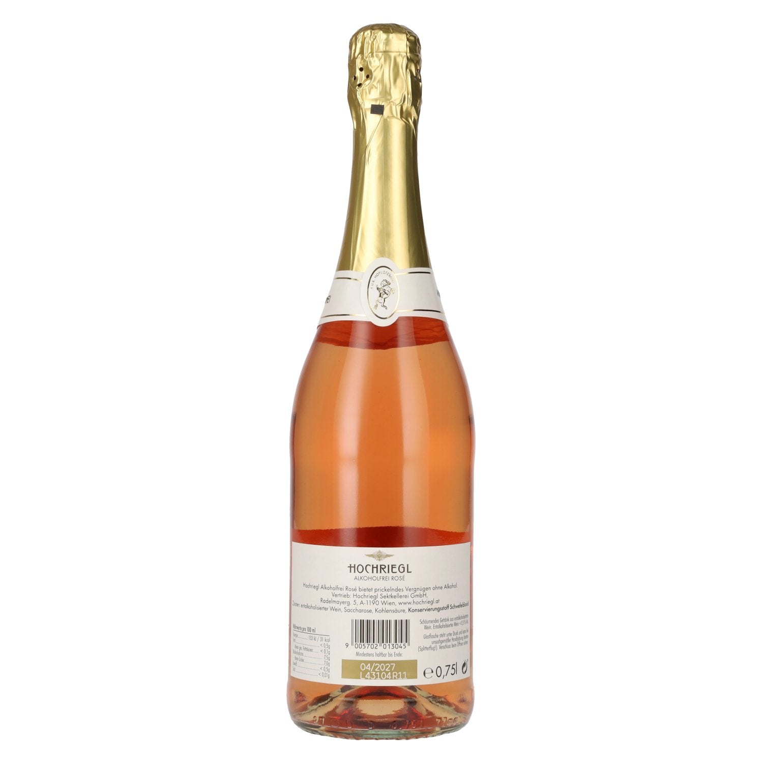 Hochriegl Rosé sans alcool 0,75l