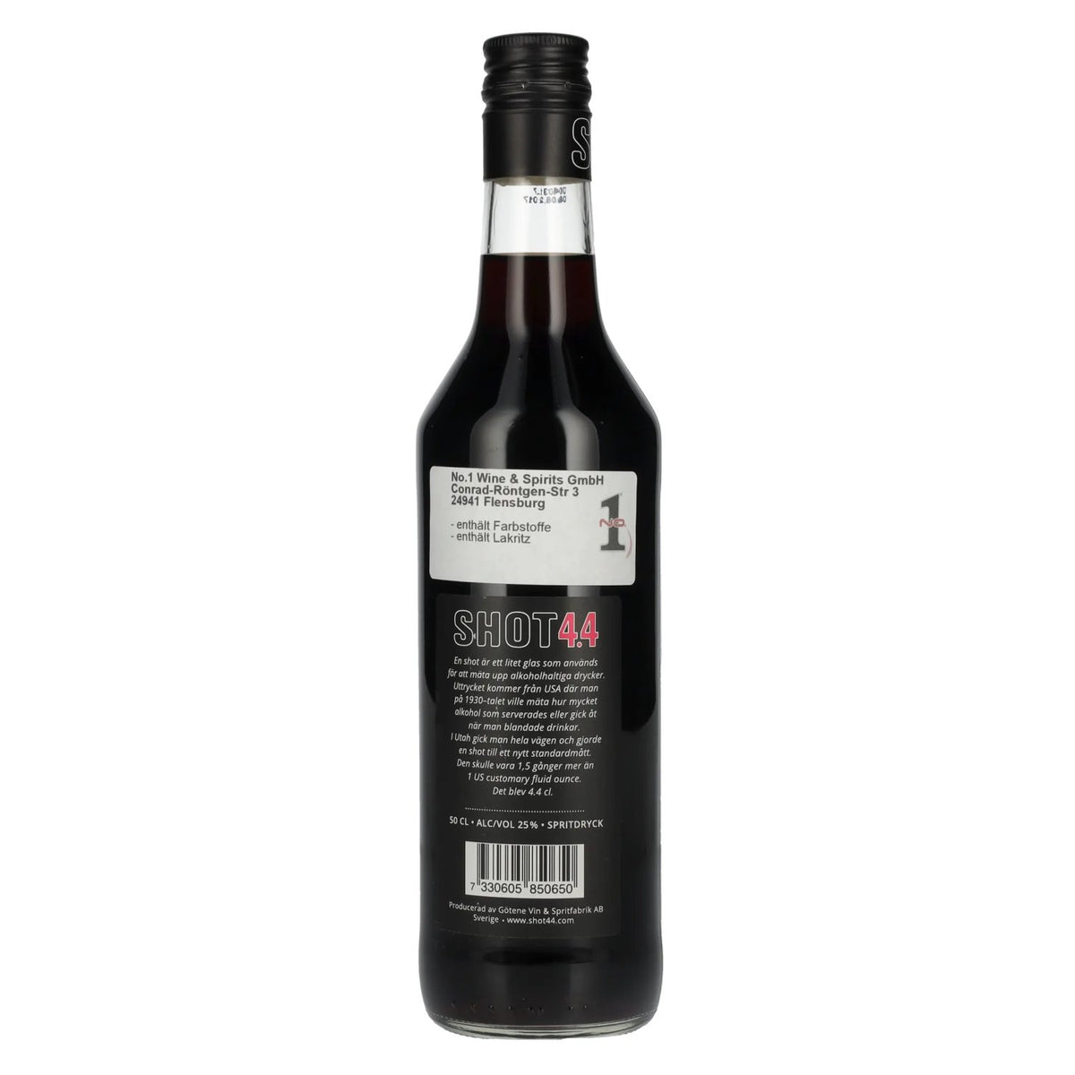 Shot 4.4 Frambozen-drop 25% vol. 0,5 l