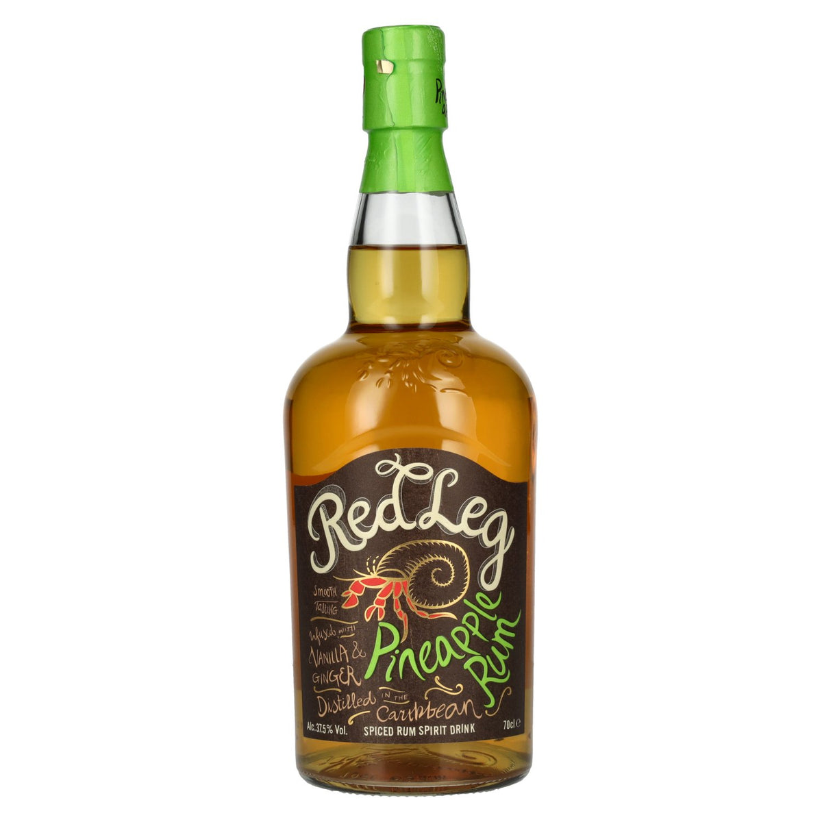 RedLeg Pineapple Spiced Rum 37.5% ABV 0.7 l