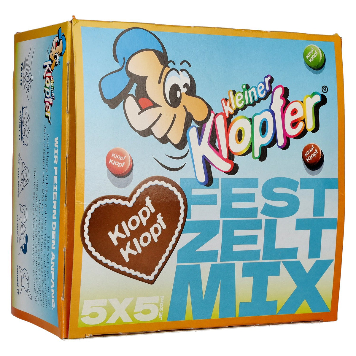 Kleiner Klopfer Feesttent Mix 15% vol. 25 x 0,02 l