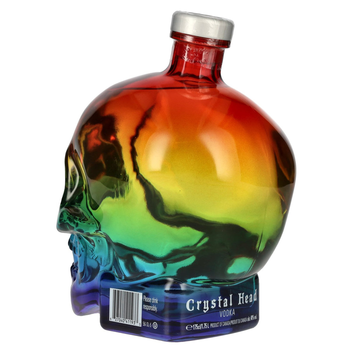 Crystal Head Vodka Pride Rainbow Limited Edition 40% vol. 1.75 l