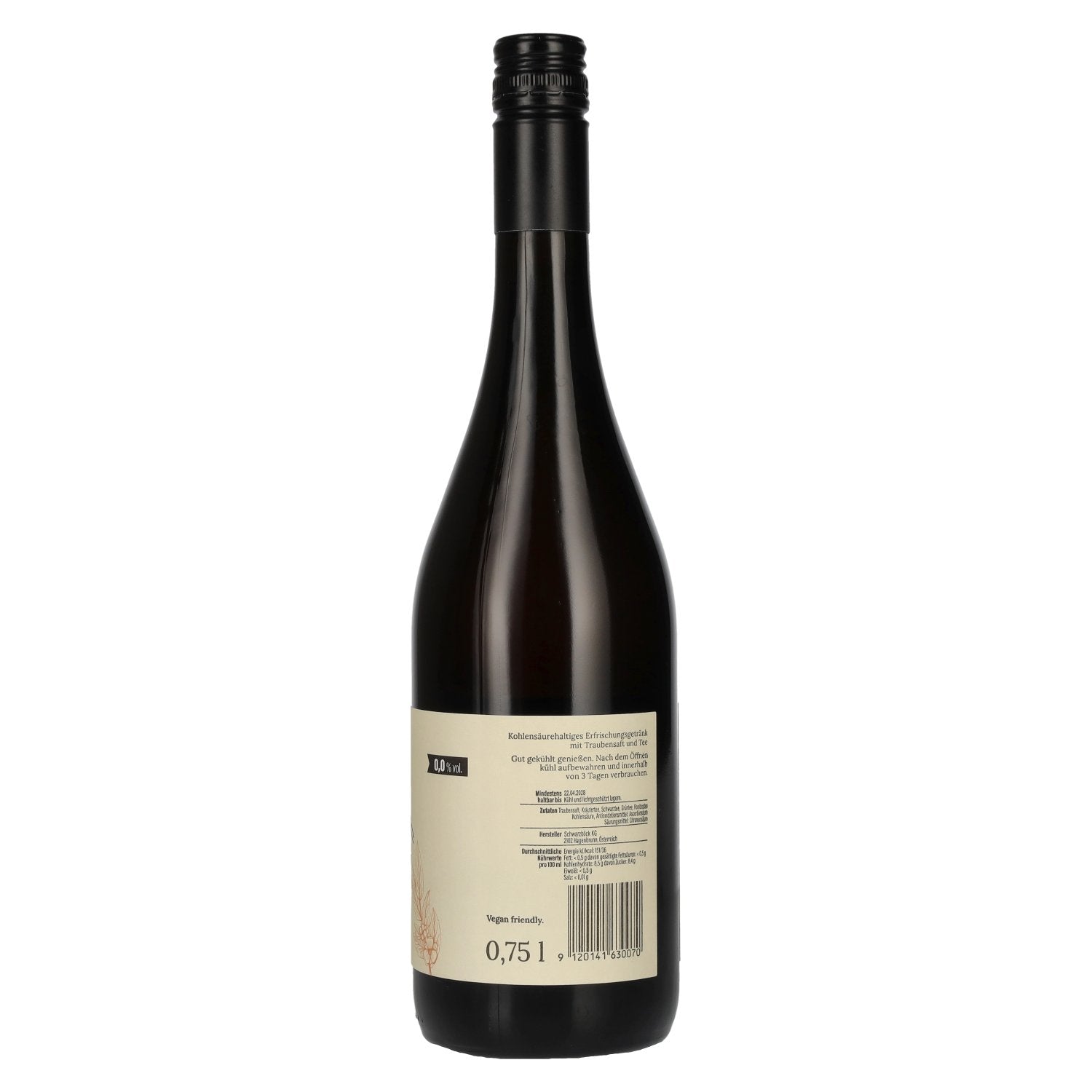 Schwarzböck « Null Bock Null Alkohol » Rosé pétillant 0,75 l