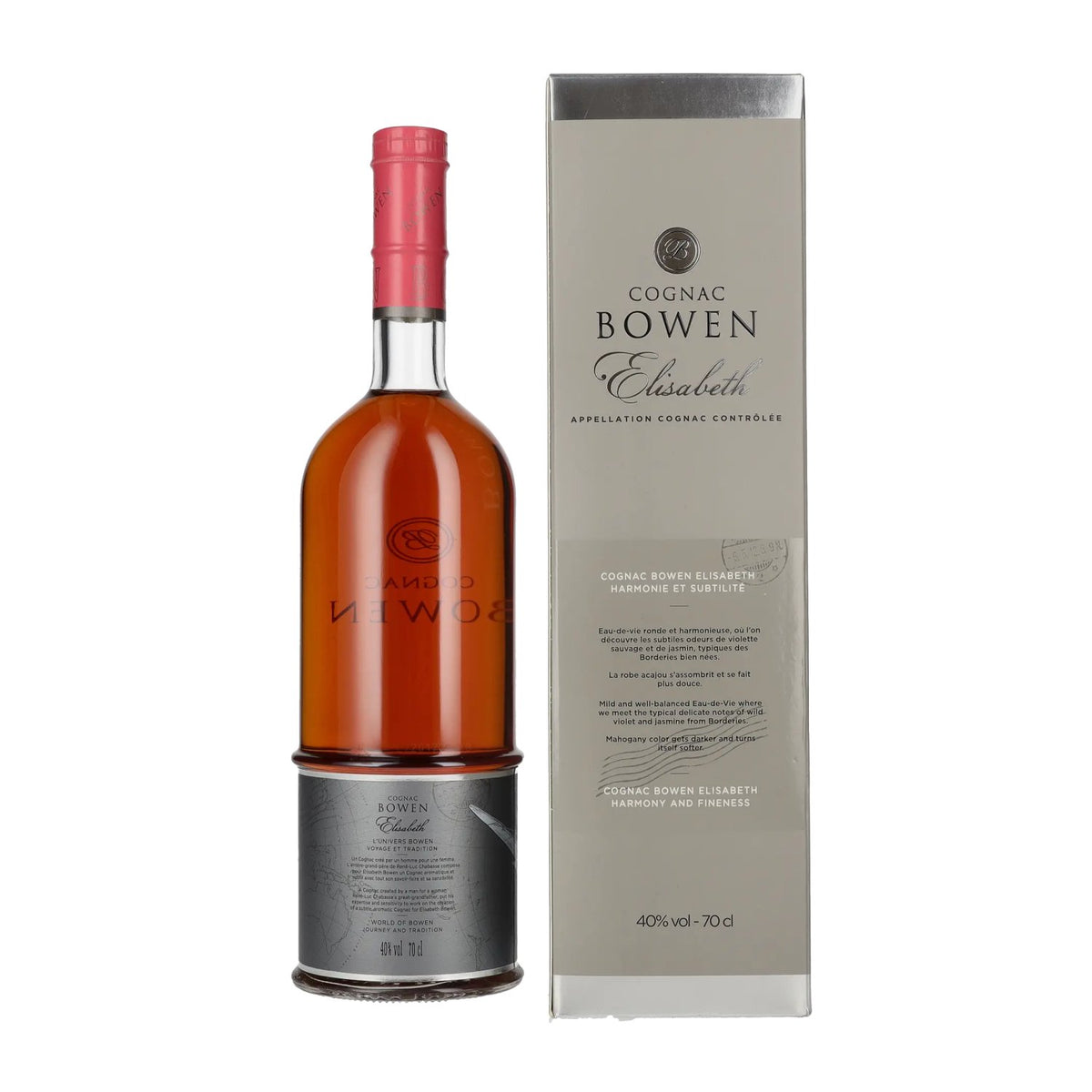 Cognac Bowen ELISABETH 40% Vol. 0,7l in Geschenkbox