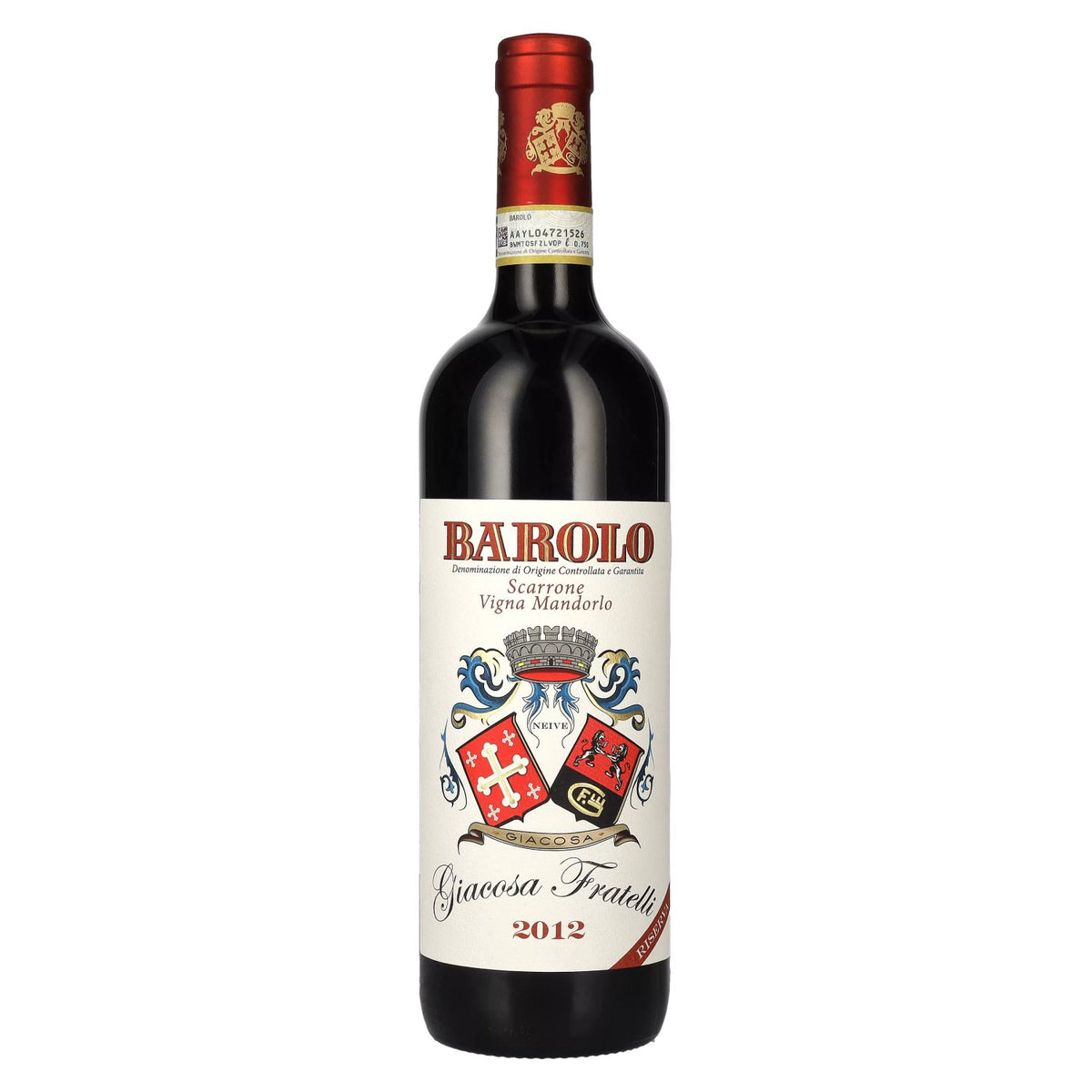 Giacosa Fratelli Barolo Scarrone Vigna Mandorlo Riserva DOCG 2012 14.5% vol. 0.75 l