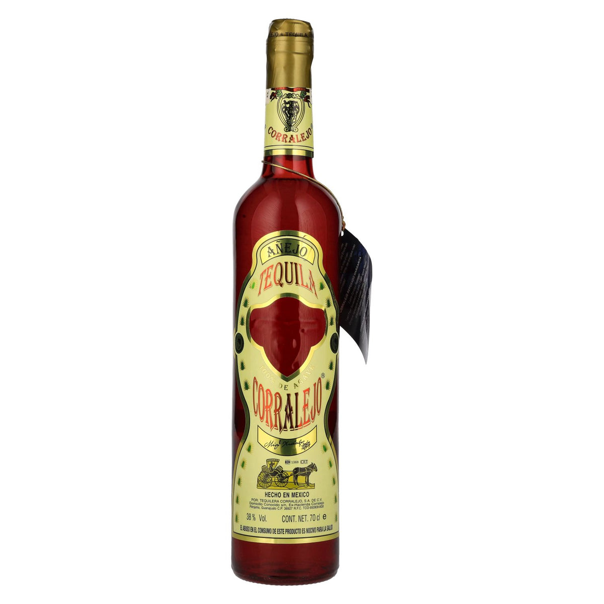 Corralejo Tequila AÑEJO 100% Agave 38% ABV 0.7l