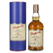 Glenfarclas 9 ans d'âge, élevé en fûts de sherry Oloroso, single malt des Highlands, 44,1 % vol., 0,7 l, dans un coffret cadeau