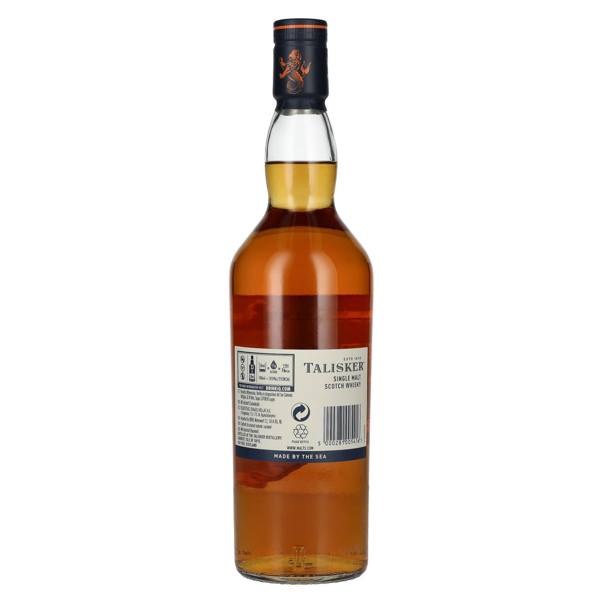 Talisker 10-Year-Old Single Malt Whisky 45.8% ABV 0.7l