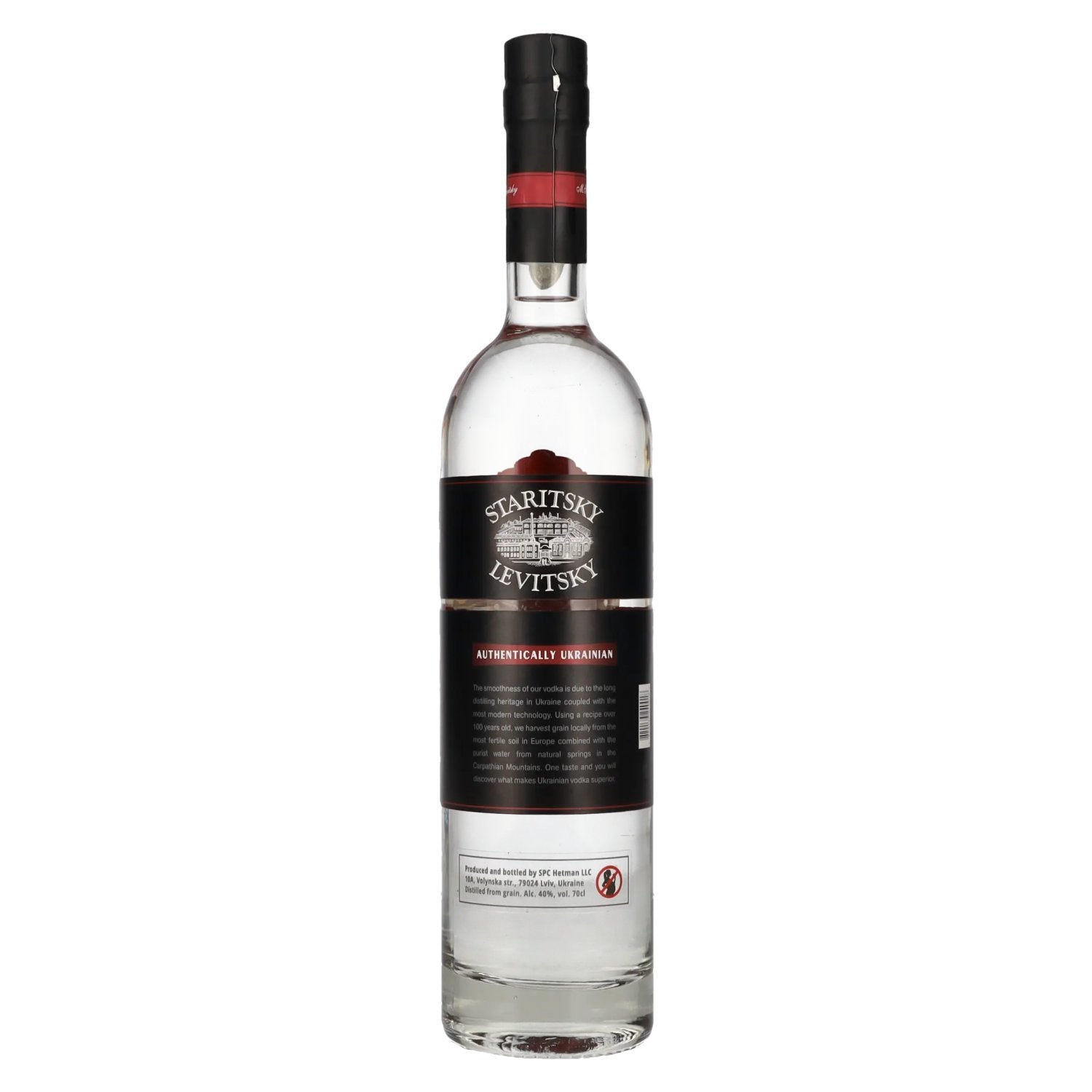 Staritsky &amp; Levitsky RESERVE Vodka 40% Vol. 0,7l