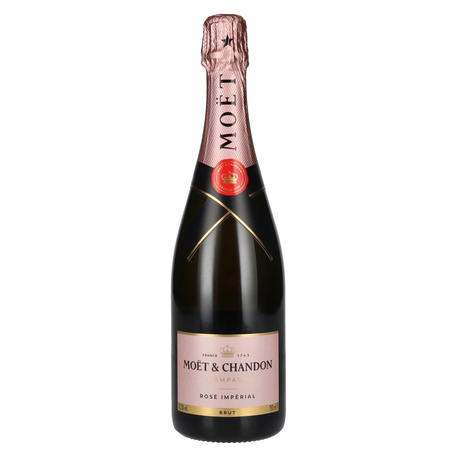 Moët &amp; Chandon Champagne ROSÉ IMPÉRIAL Brut 12,5% vol. 0,75l