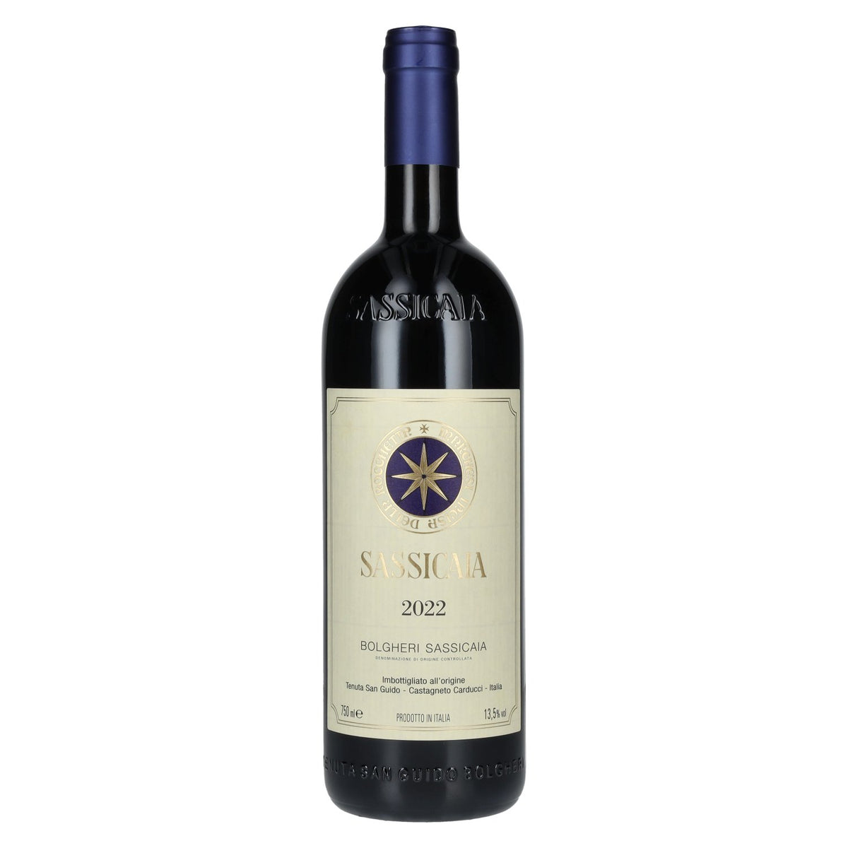 Tenuta San Guido Bolgheri Sassicaia DOC 2022 13,5 % vol. 0,75 l