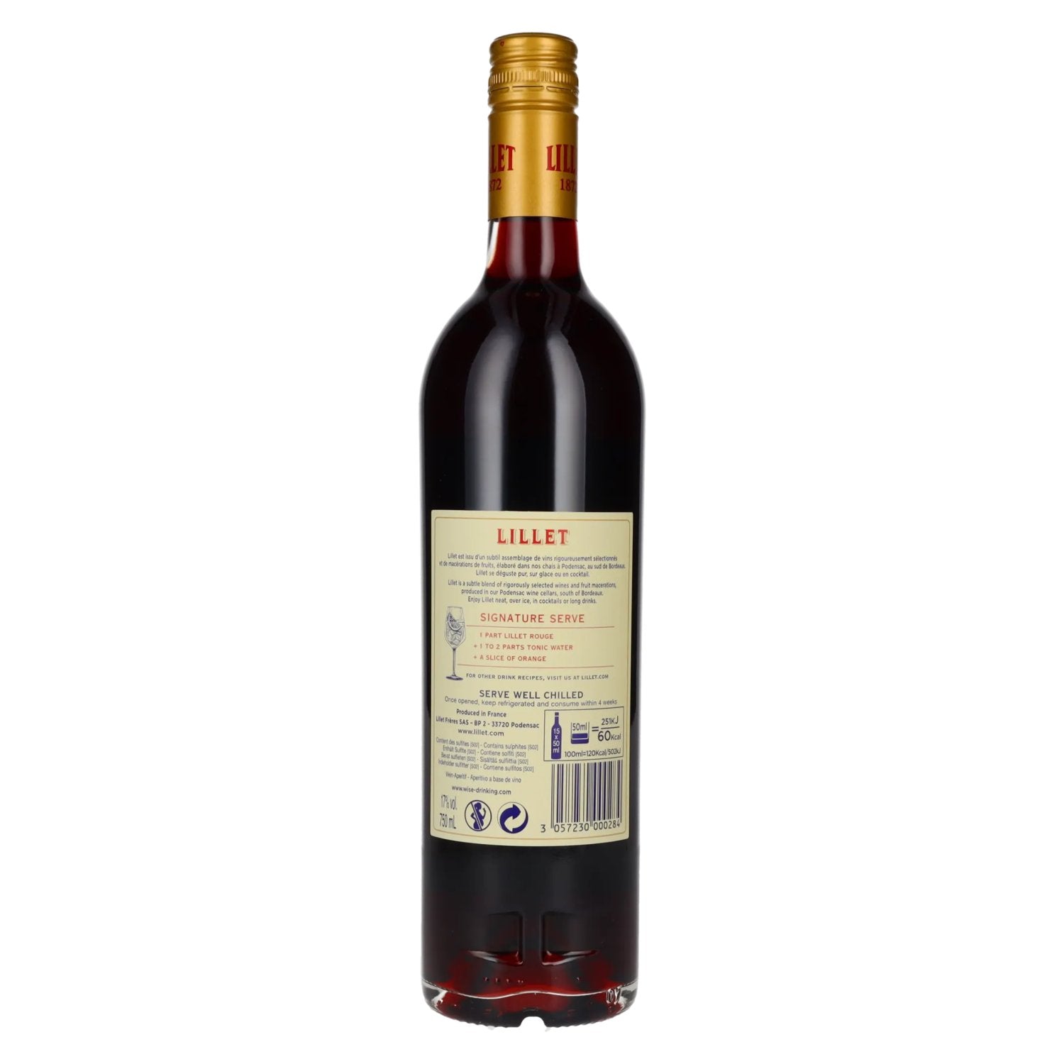 Lillet Rouge 17% Vol. 0,75l