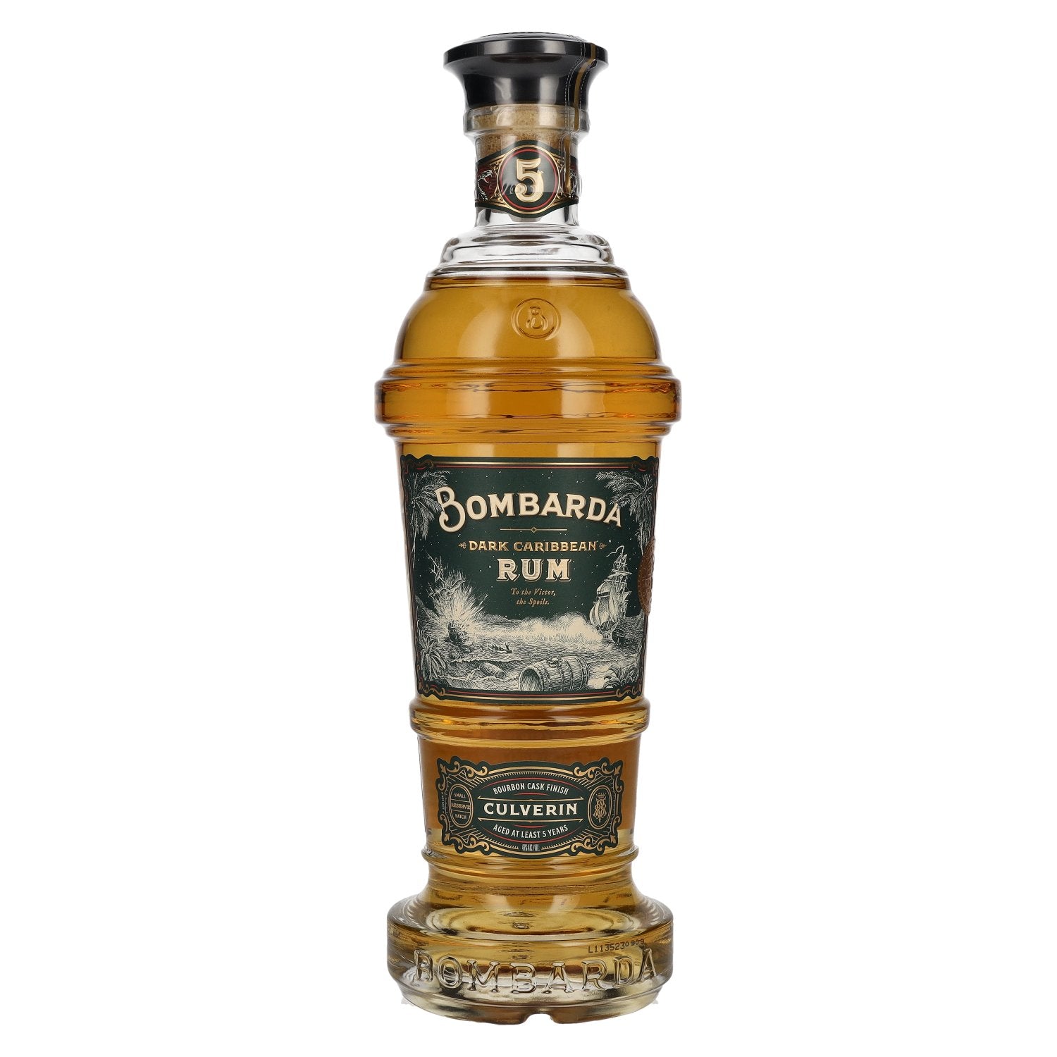 Bombarda CULVERIN Donkere Caribbean Rum 43% Vol. 0,7l